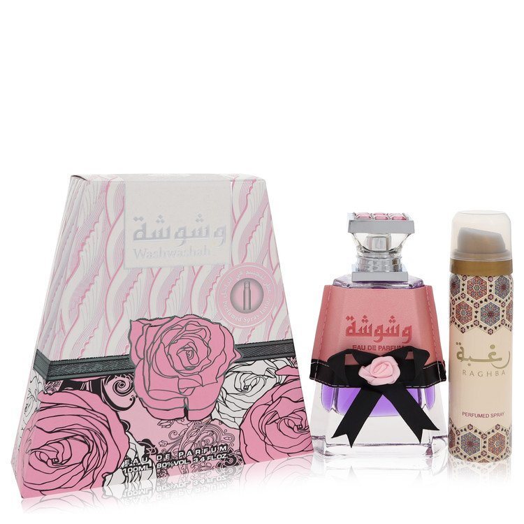 Lattafa Eau De Parfum Spray Plus 1.7 oz Deodorant 3.4 oz gift set