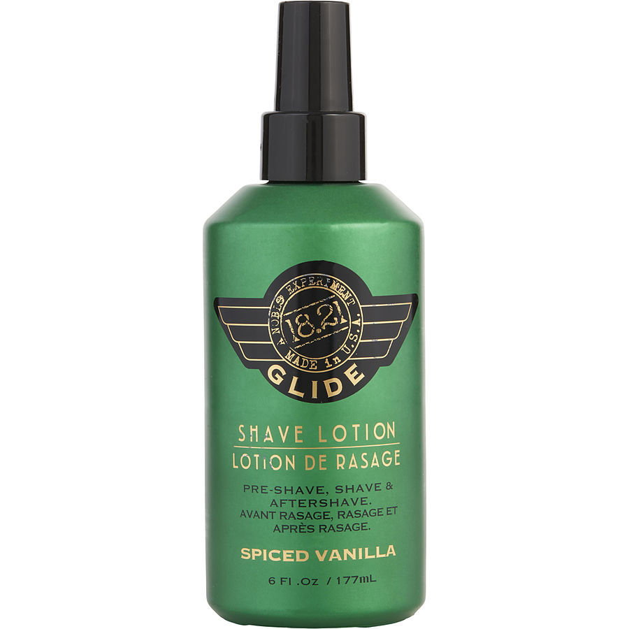18.21 MAN MADE by 18.21 Man Made (MEN) - MAN MADE SHAVING GLIDE SPICED VANILLA 6 OZ