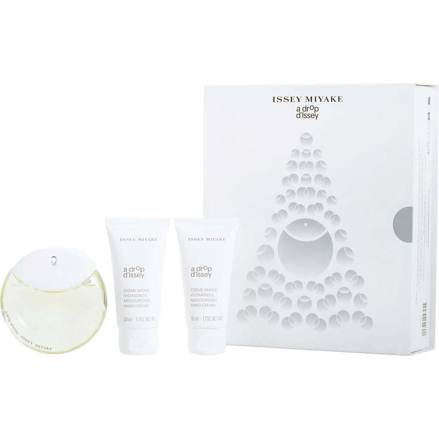 A DROP D'ISSEY by Issey Miyake (WOMEN) - EAU DE PARFUM SPRAY 1.7 OZ & HAND CREAM 1.7 OZ x2
