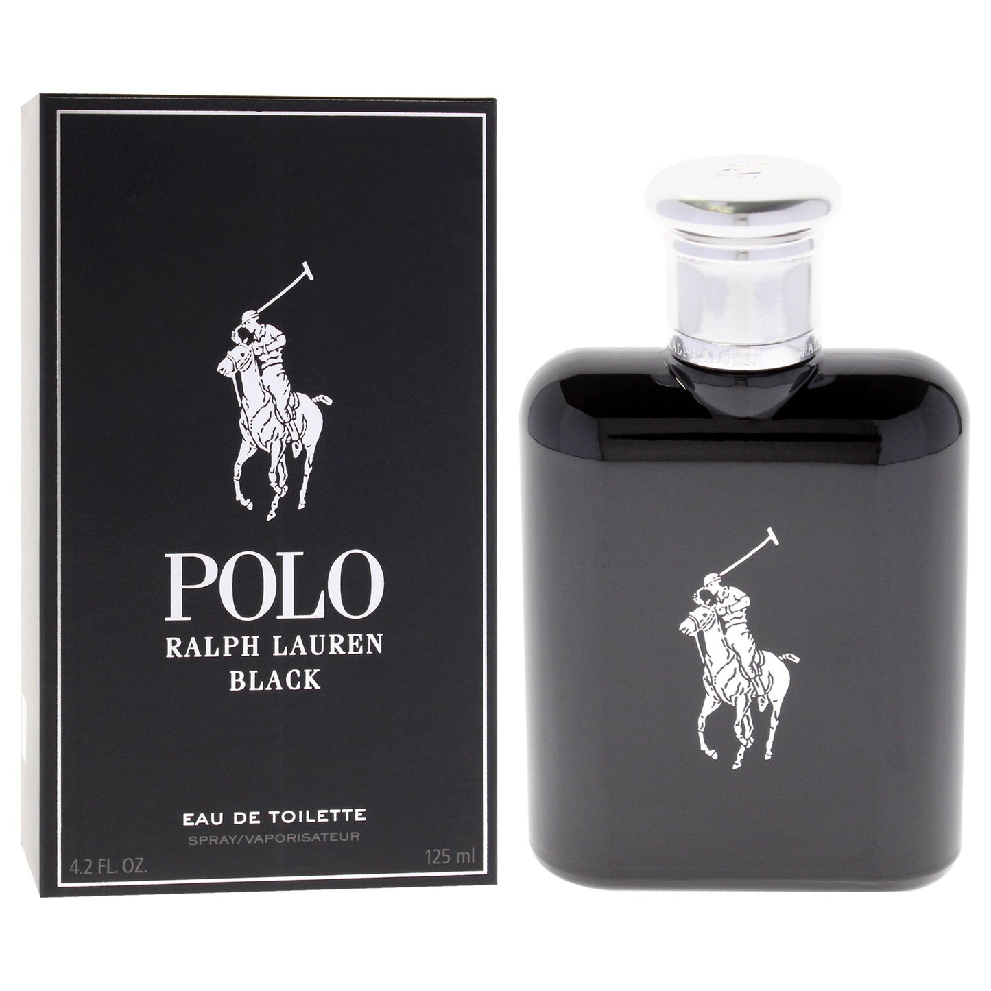 Polo Black by Ralph Lauren for Men - 4.2 oz EDT Spray