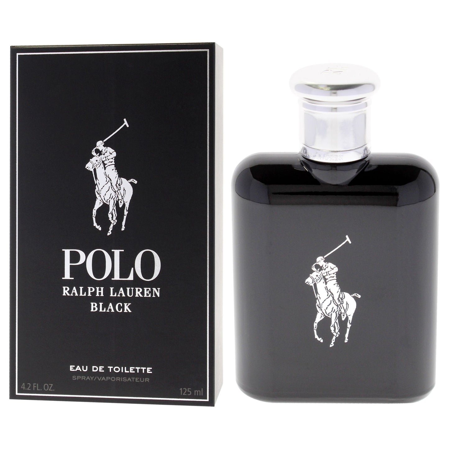 Polo Black by Ralph Lauren for Men - 4.2 oz EDT Spray