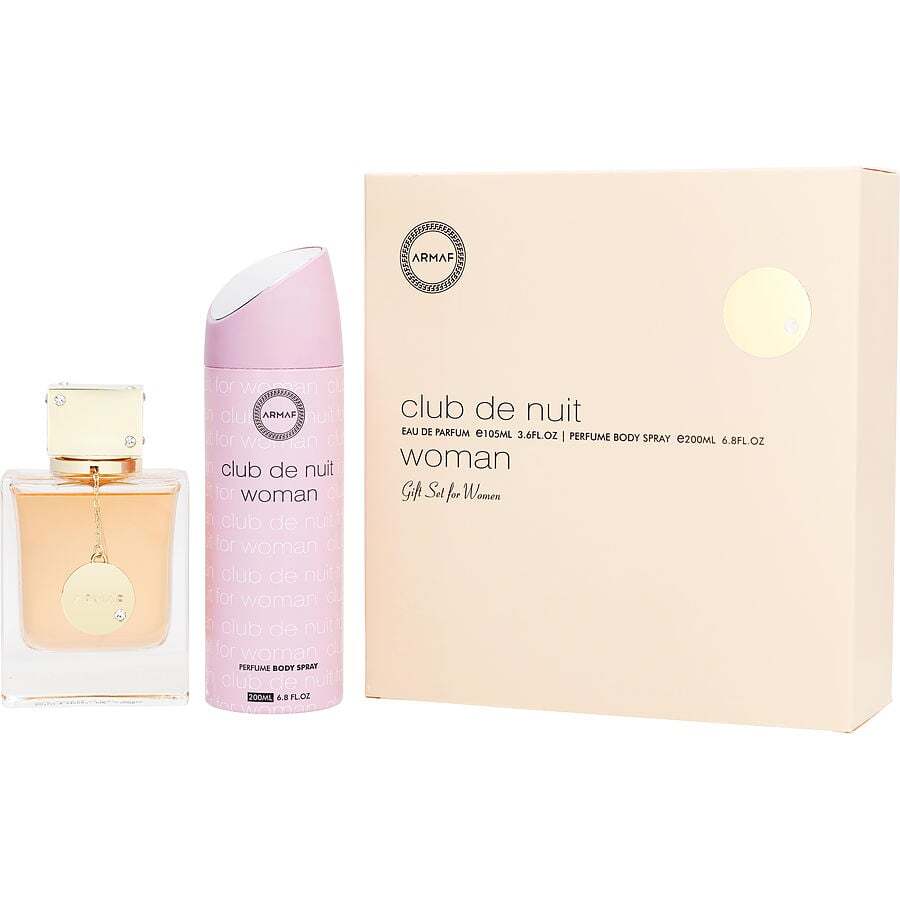 ARMAF CLUB DE NUIT by Armaf (WOMEN) - EAU DE PARFUM SPRAY 3.6 OZ & BODY SPRAY 6.7 OZ