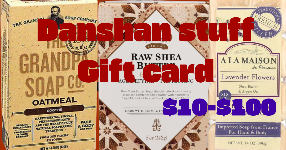 Danshan stuff and items gift cards