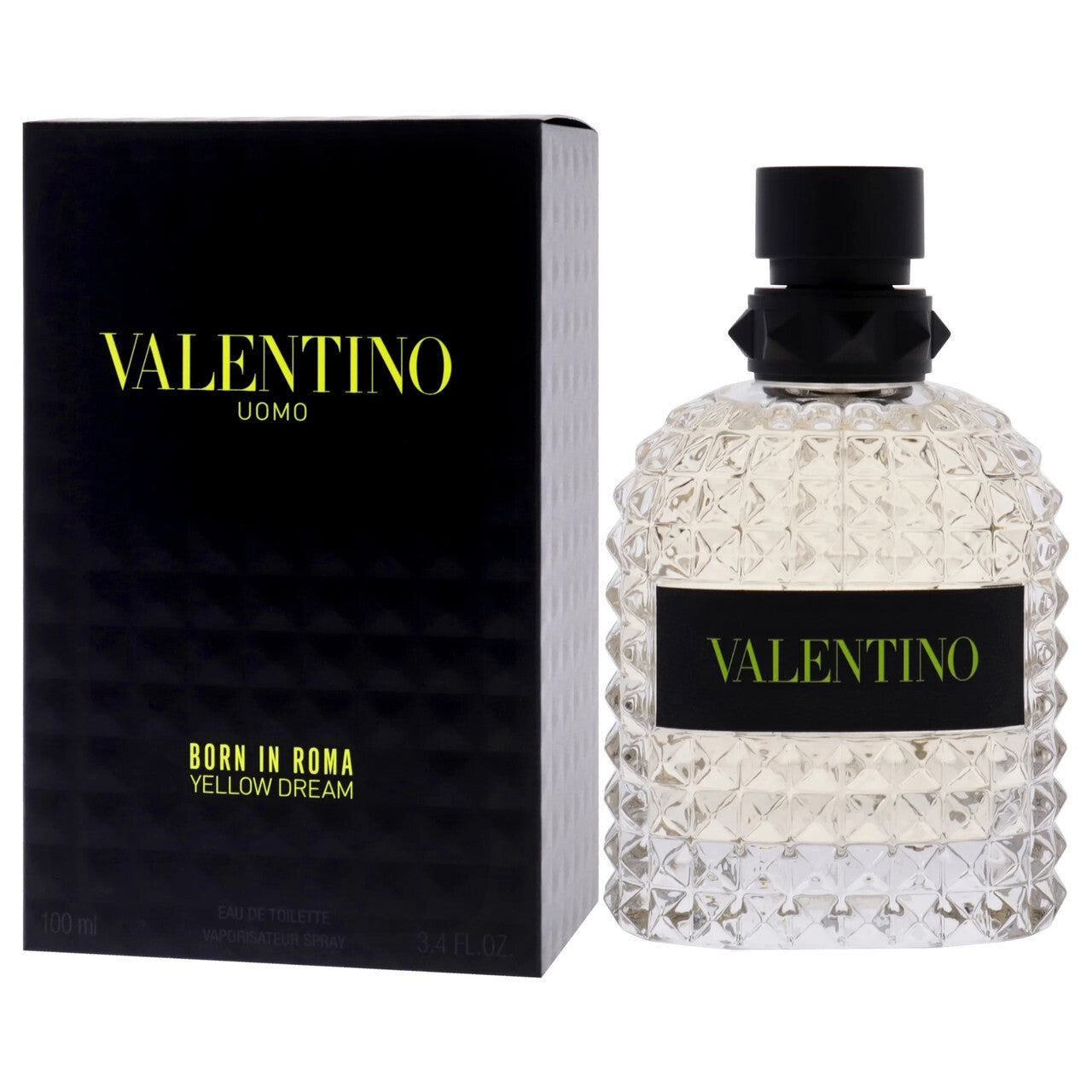 Valentino uomo born in roma yellow dream 3.4 eau de toilette spray
