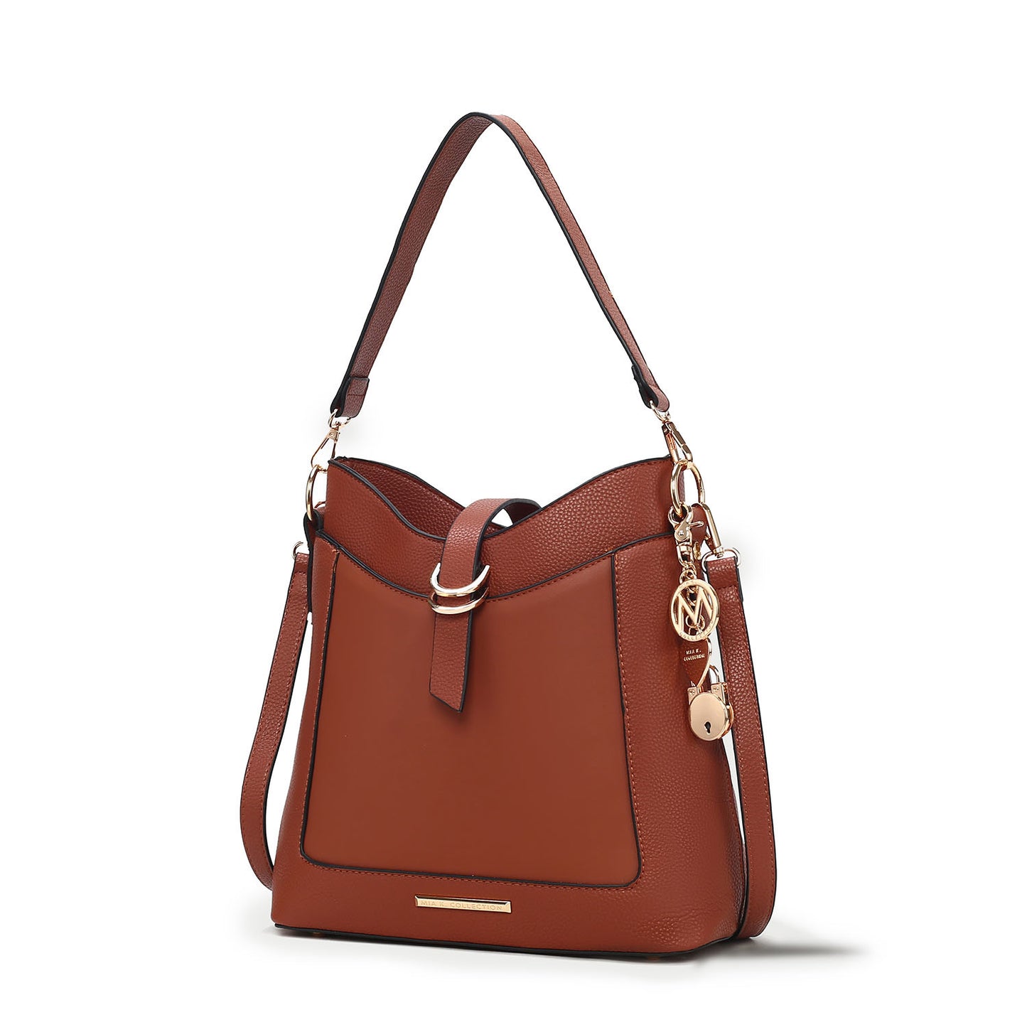 MKF Collection Geneva Vegan Leather Women Shoulder Bag by Mia K