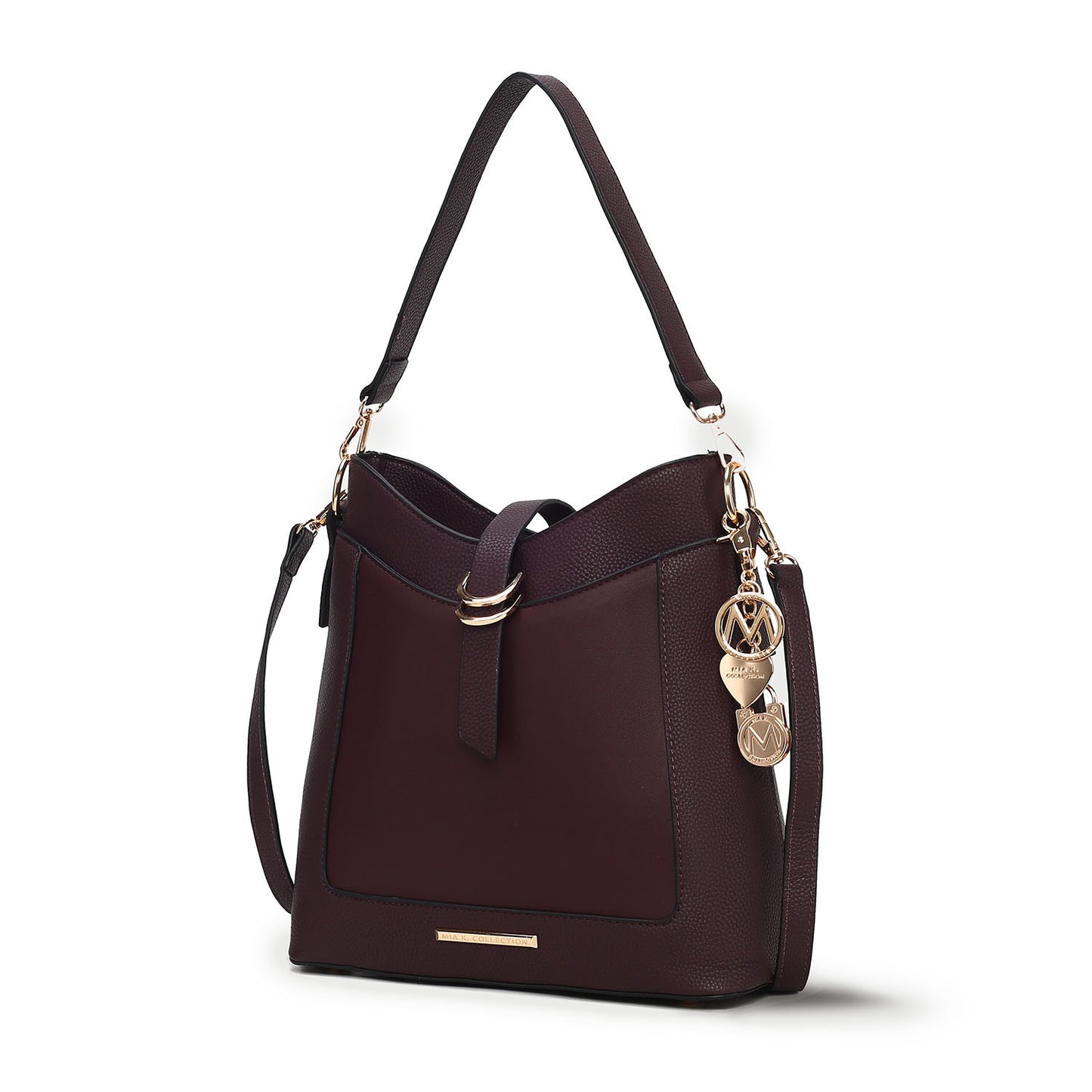 MKF Collection Geneva Vegan Leather Women Shoulder Bag by Mia K