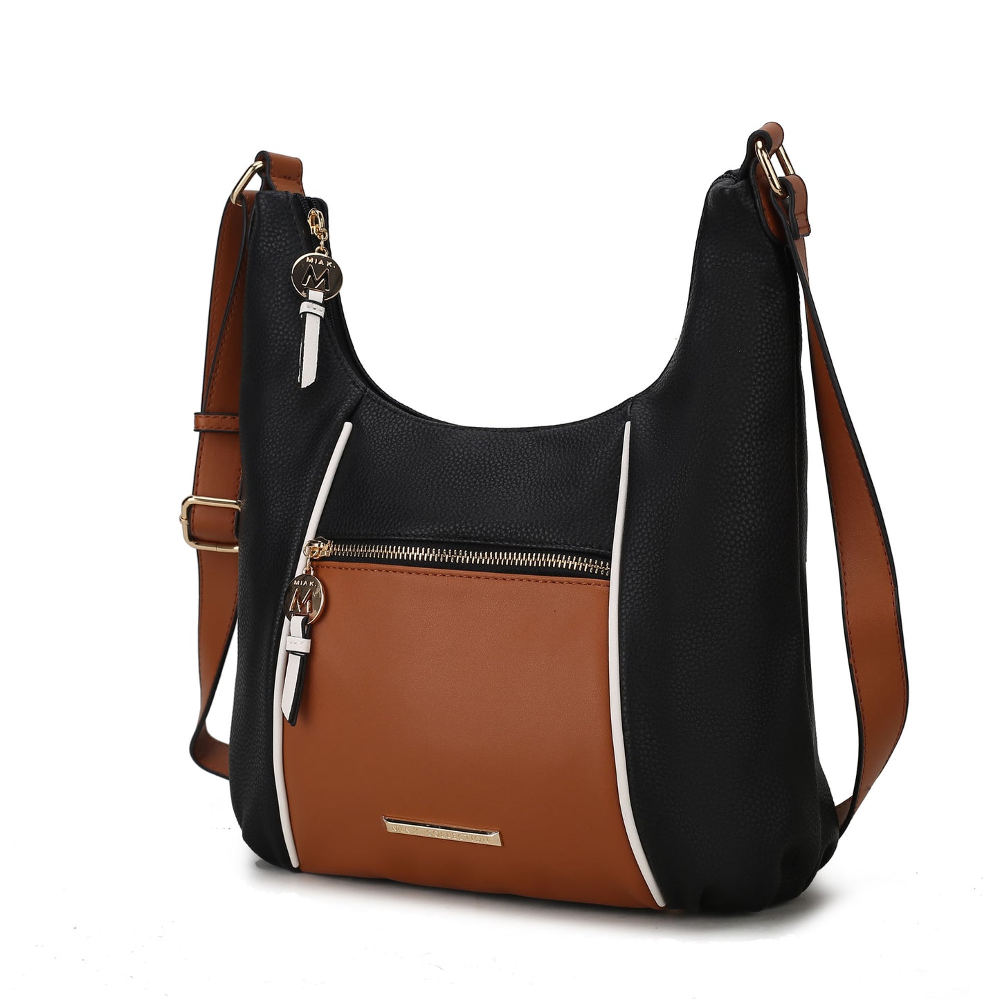 MKF Collection Lavinia Color Block Shoulder Handbag Vegan Leather Women by Mia k