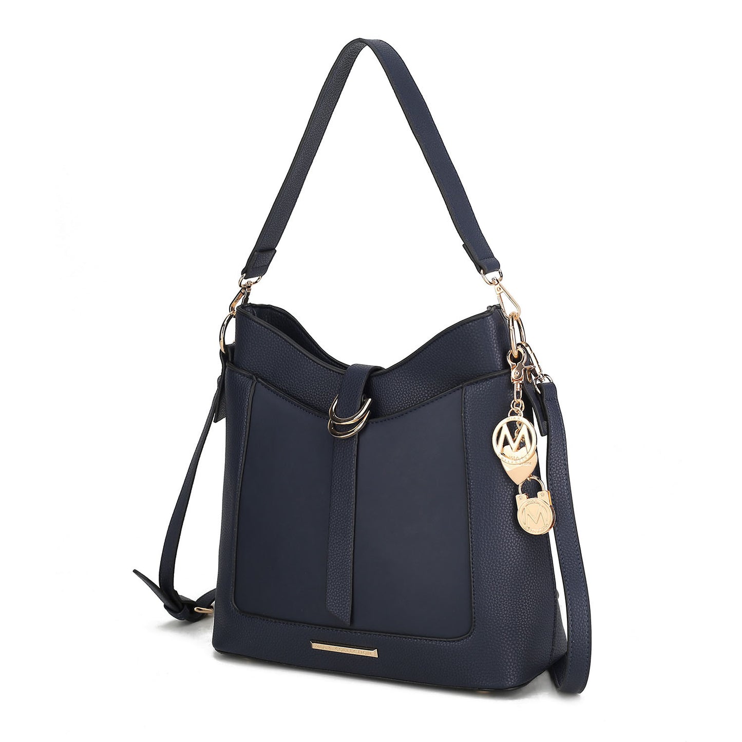 MKF Collection Geneva Vegan Leather Women Shoulder Bag by Mia K