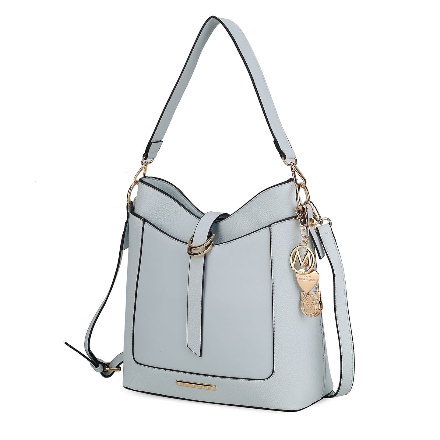 MKF Collection Geneva Vegan Leather Women Shoulder Bag by Mia K