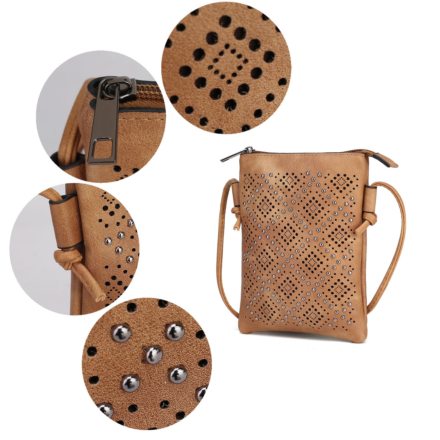 MKF Collection Leysha Crossbody Handbag Women by Mia K