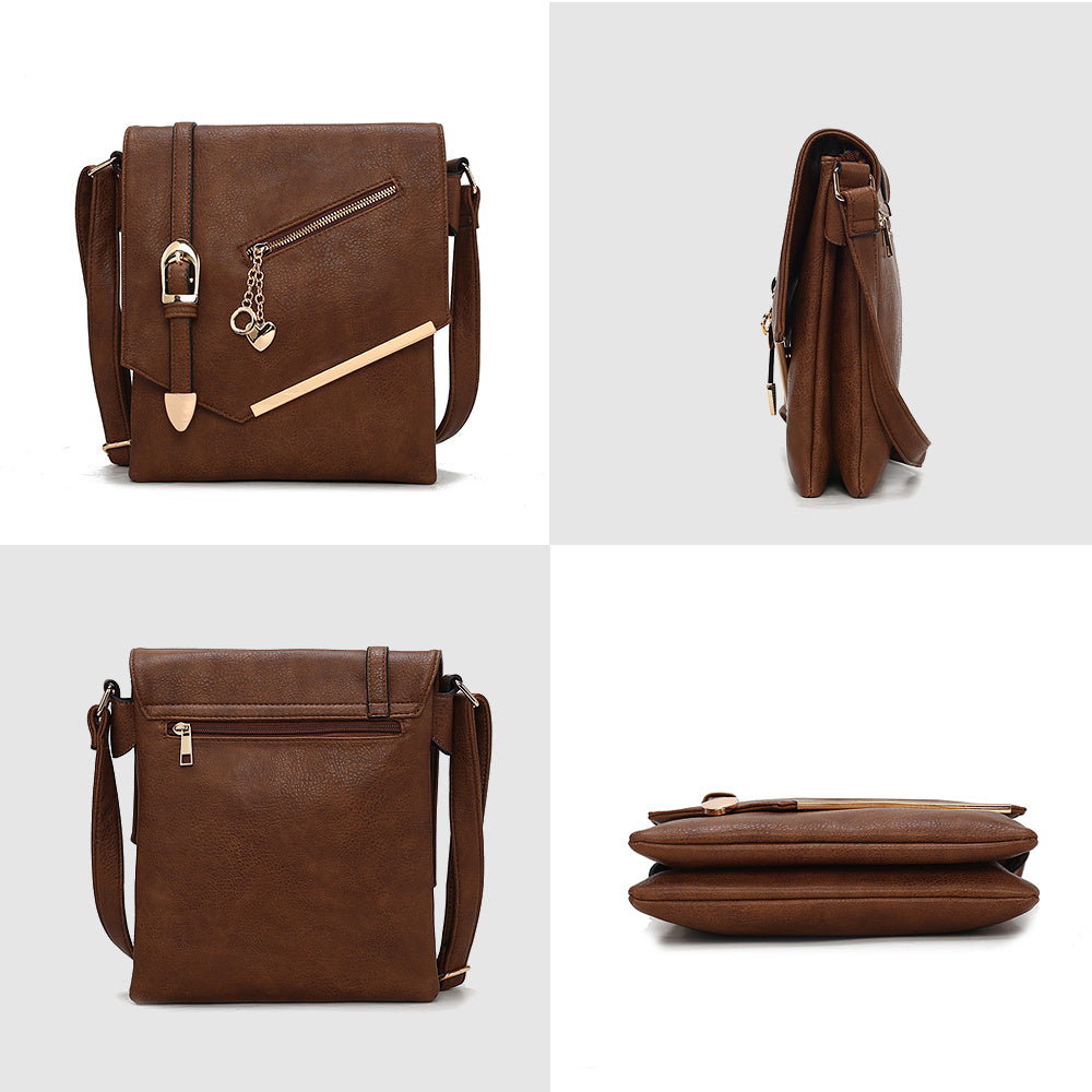 MKF Collection Jasmine Crossbody Bag by Mia k