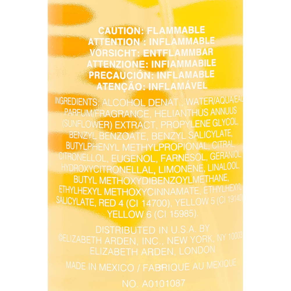Elizabeth Arden Sunflowers Body Spray for Women 8 Oz