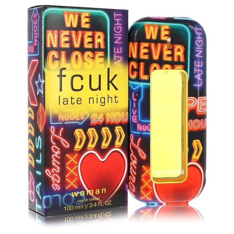 Fcuk Late Night by French Connection Eau De Toilette Spray 3.4oz