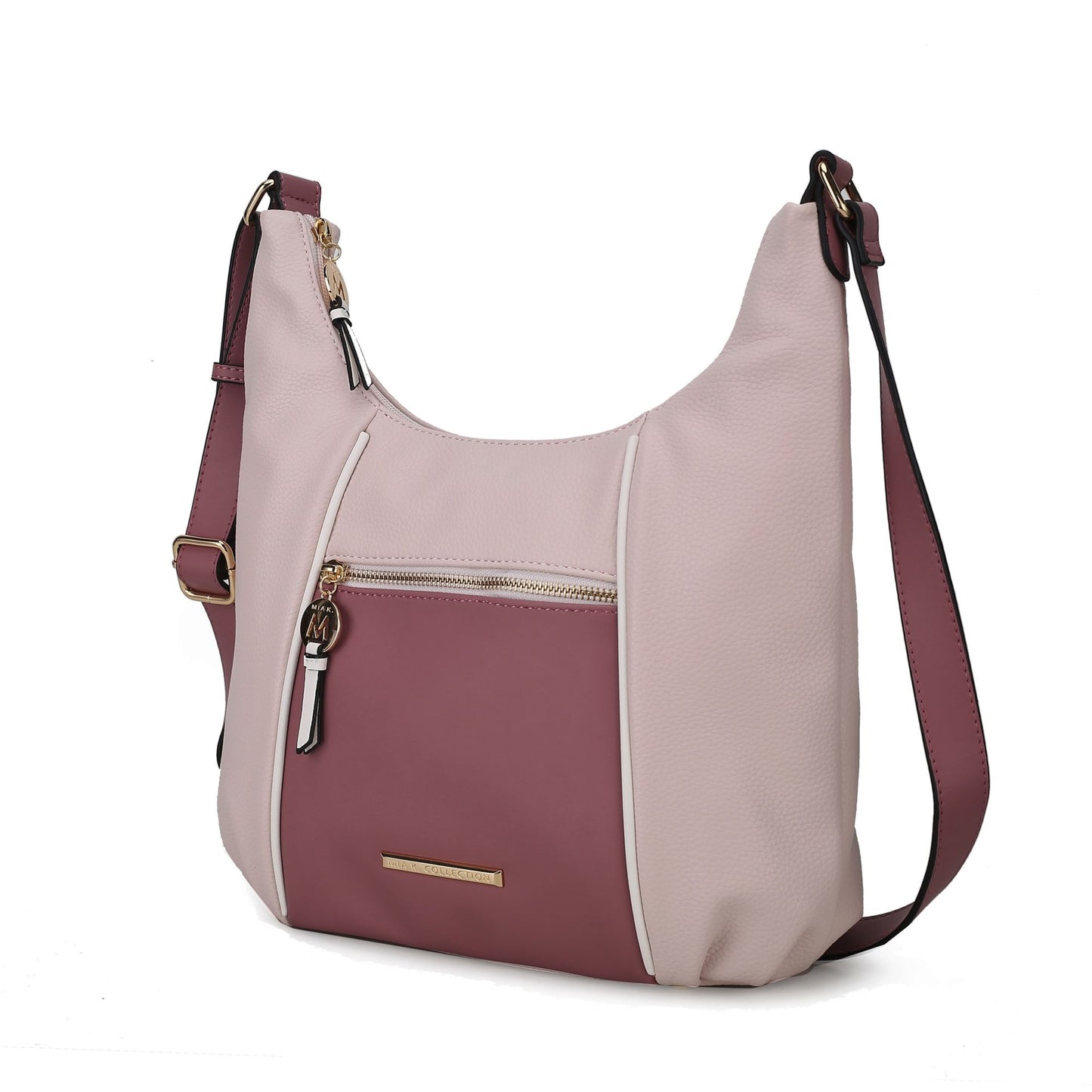 MKF Collection Lavinia Color Block Shoulder Handbag Vegan Leather Women by Mia k
