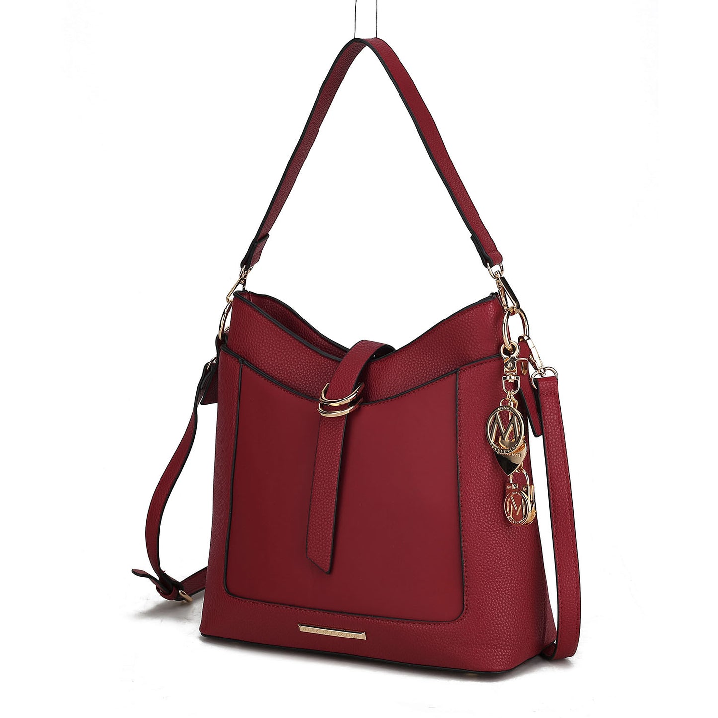 MKF Collection Geneva Vegan Leather Women Shoulder Bag by Mia K