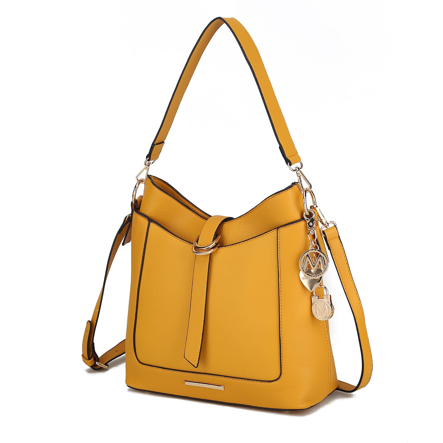 MKF Collection Geneva Vegan Leather Women Shoulder Bag by Mia K