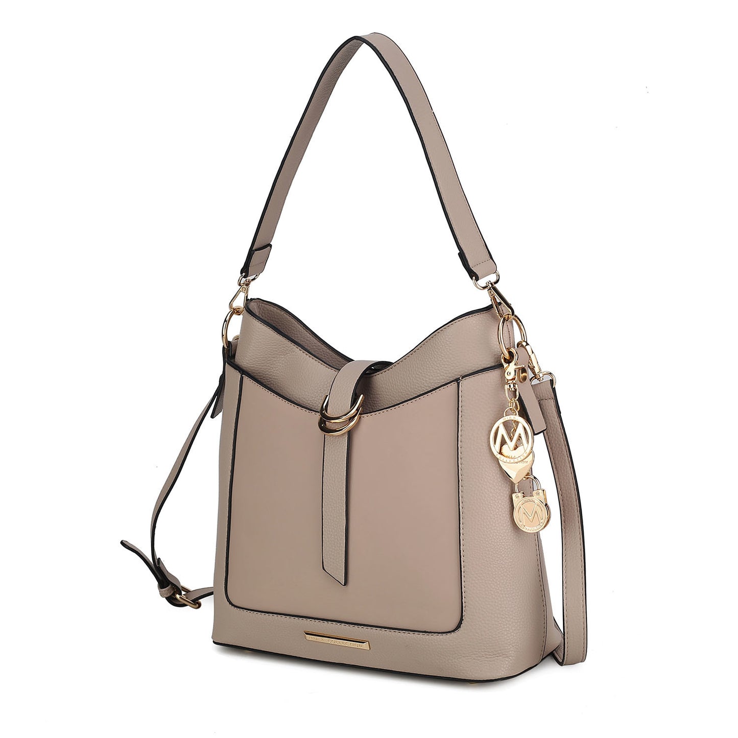 MKF Collection Geneva Vegan Leather Women Shoulder Bag by Mia K