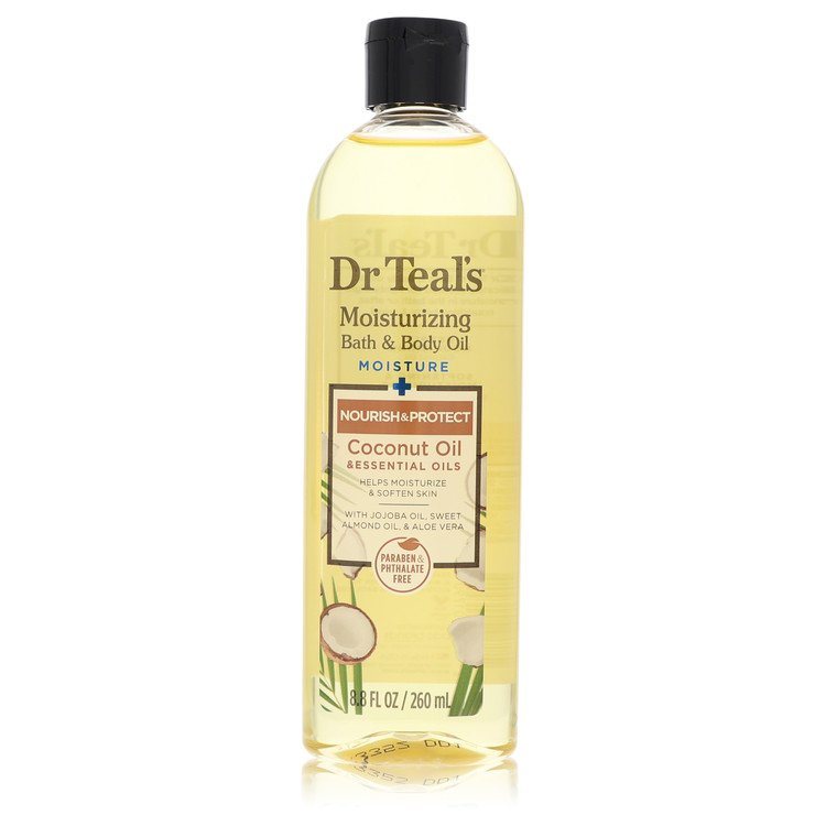 Dr Teal's Nourishing Coconut Oil with Essensial Oils, Jojoba Oil, Sweet Almond Oil and Cocoa Butter 8.8 oz