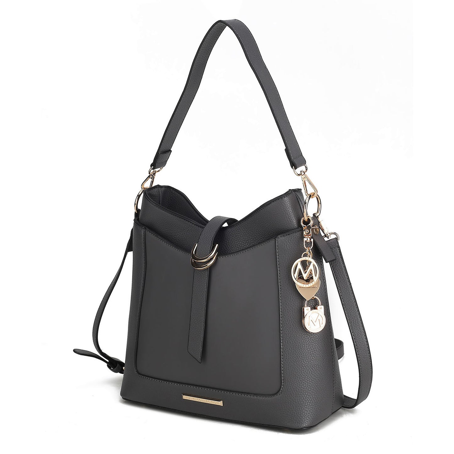 MKF Collection Geneva Vegan Leather Women Shoulder Bag by Mia K