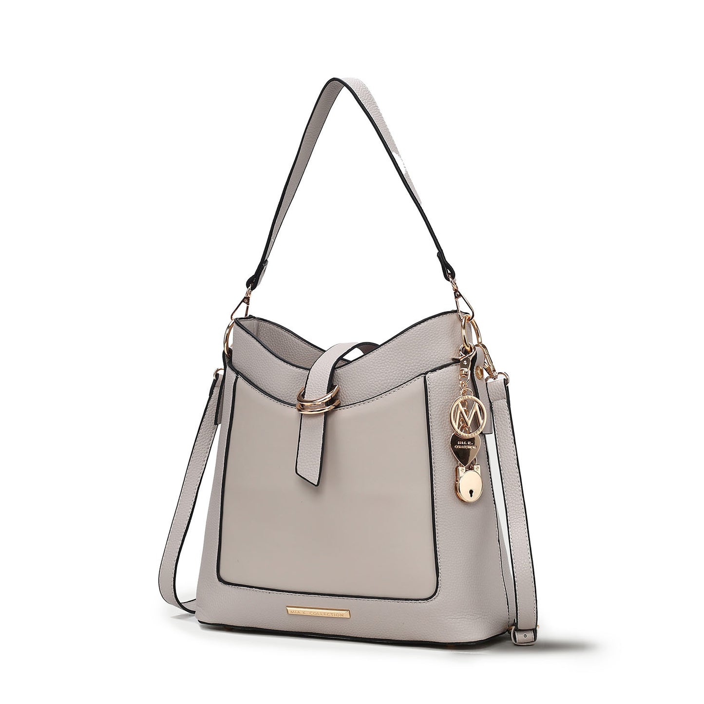 MKF Collection Geneva Vegan Leather Women Shoulder Bag by Mia K