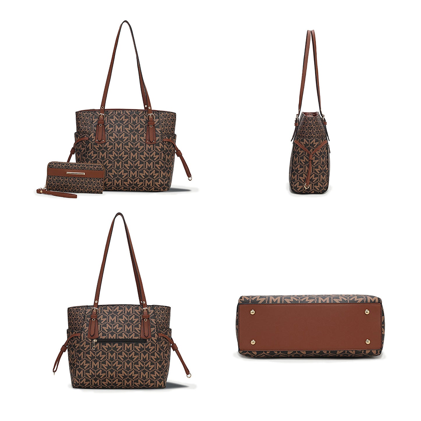 MKF Collection Pauline Tote Bag with Wallet by Mia K