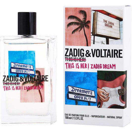 ZADIG & VOLTAIRE THIS IS HER! DREAM by Zadig & Voltaire (WOMEN) - EAU DE PARFUM SPRAY 3.4 OZ