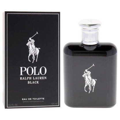 Polo Black by Ralph Lauren for Men - 4.2 oz EDT Spray