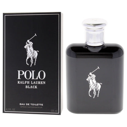 Polo Black by Ralph Lauren for Men - 4.2 oz EDT Spray