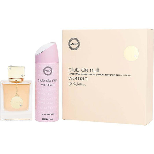 ARMAF CLUB DE NUIT by Armaf (WOMEN) - EAU DE PARFUM SPRAY 3.6 OZ & BODY SPRAY 6.7 OZ
