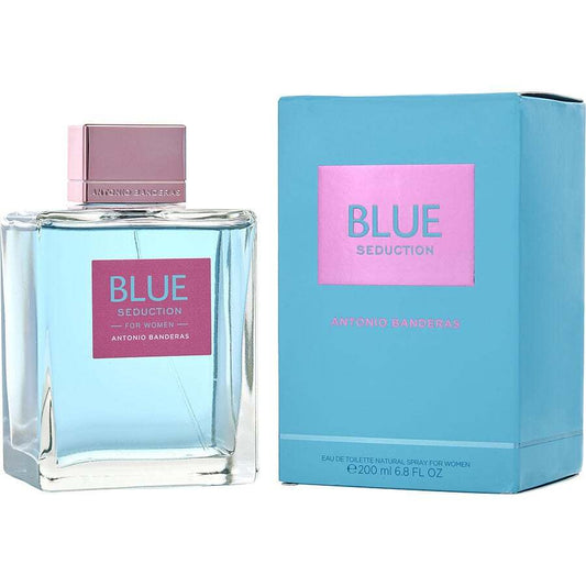 BLUE SEDUCTION by Antonio Banderas (WOMEN) - EDT SPRAY 6.8 OZ (NEW PACKAGING)