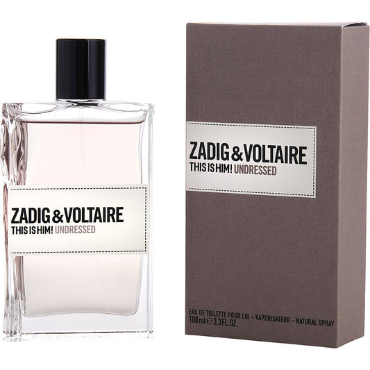 ZADIG & VOLTAIRE THIS IS HIM! UNDRESSED by Zadig & Voltaire (MEN) - EDT SPRAY 3.3 OZ