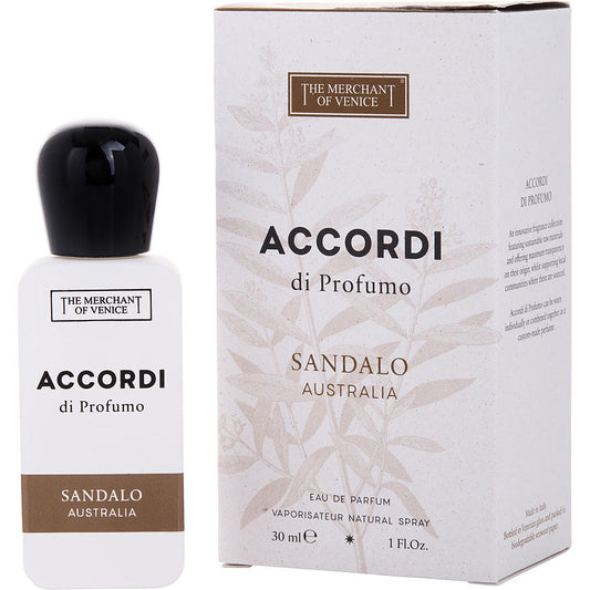 MERCHANT OF VENICE ACCORDI DI PROFUMO SANDALO AUSTRALIA by Merchant of Venice (UNISEX) - EAU DE PARFUM SPRAY 1 OZ