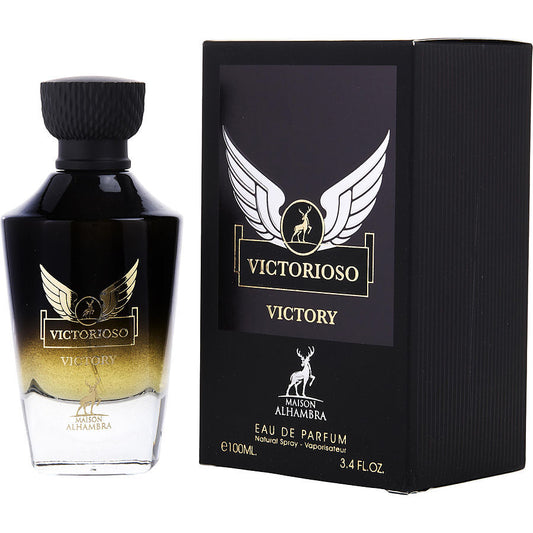 MAISON ALHAMBRA VICTORIOSO NERO by Maison Alhambra (MEN) - EAU DE PARFUM SPRAY 3.4 OZ