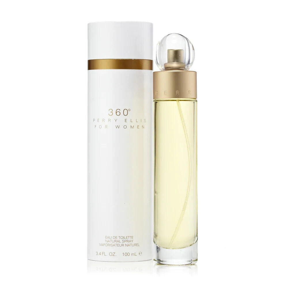 360 by Perry Ellis Eau de Toilette Spray for Women 3.4 oz