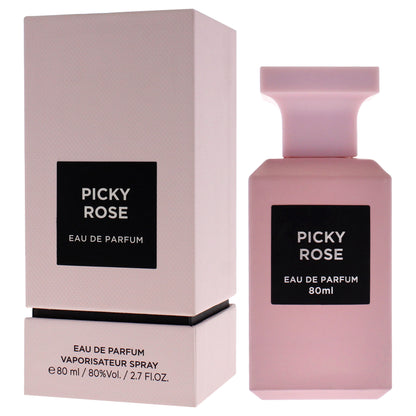 Picky Rose by Fragrance World for Women - 2.7 oz EDP Spray