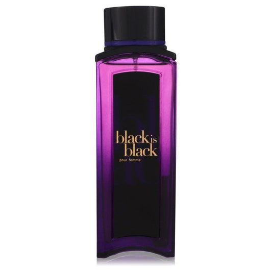 Black is Black by Nu Parfums Eau De Parfum Spray (unboxed) 3.3 oz (Women)