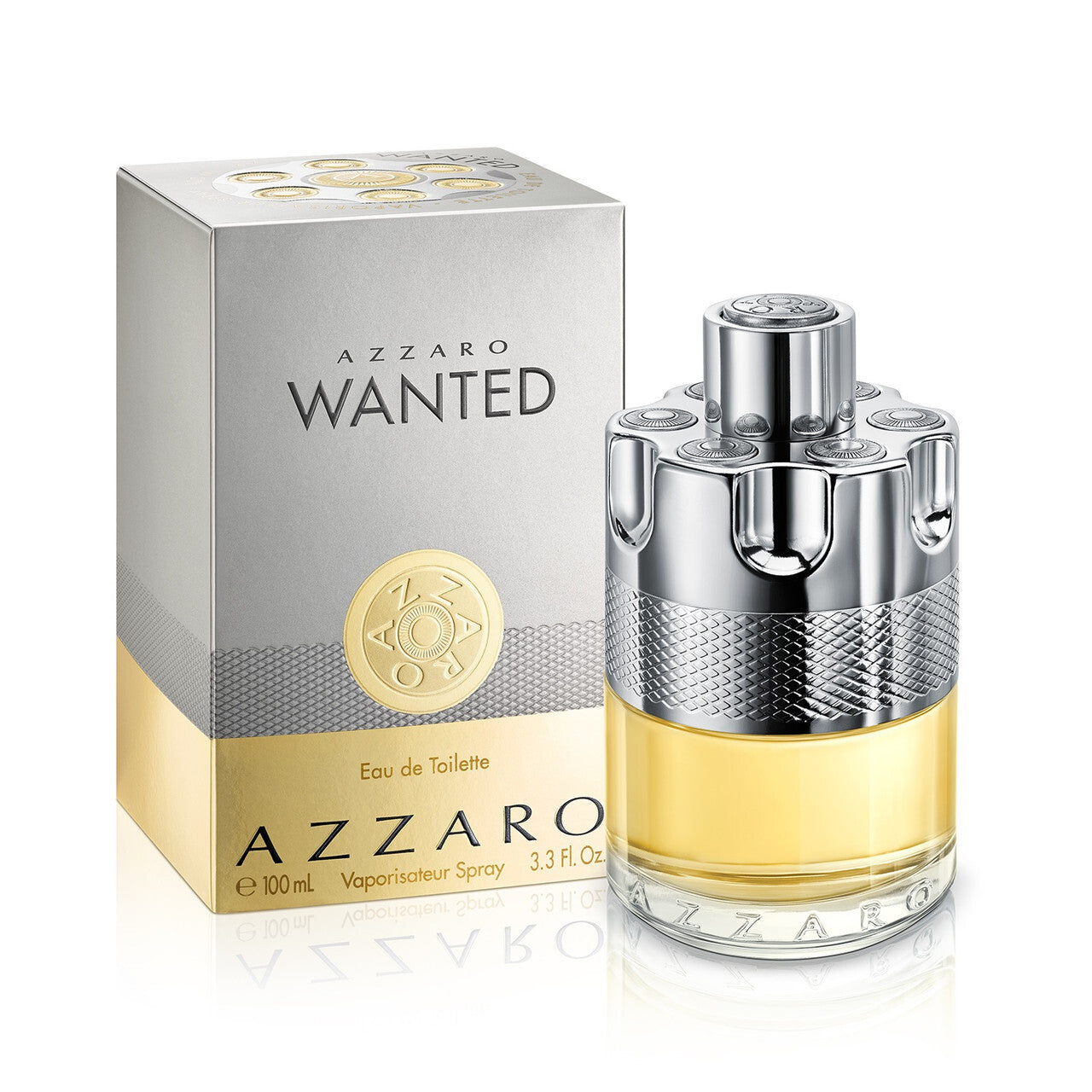 Azzaro wanted 3.4oz  eau de toilette spray for men