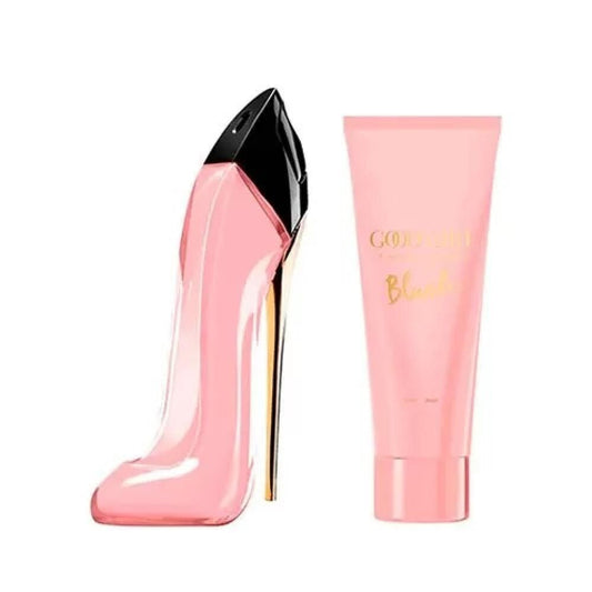 Carolina herrera good girl blush 2 pcs set: 1.7 oz eau de parfum spray + 3.4 oz body lotion