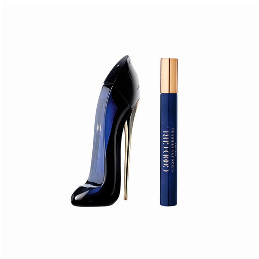 Carolina herrera good girl 2 pcs set: 2.7 oz eau de parfum spray + 0.33 eau de parfum spray