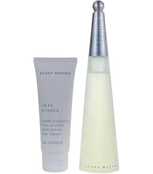 L'Eau D'Issey 2 Piece Gift Set .3 Oz Eau De Toilette Spray +
2.6 Oz Body Cream