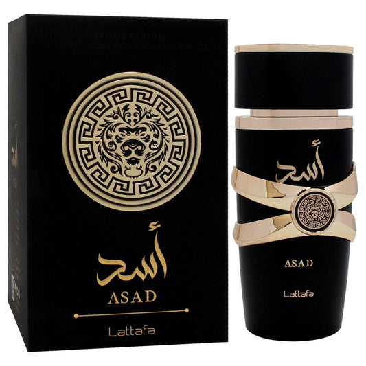 Lattafa asad 3.4 oz eau de parfum spray for men