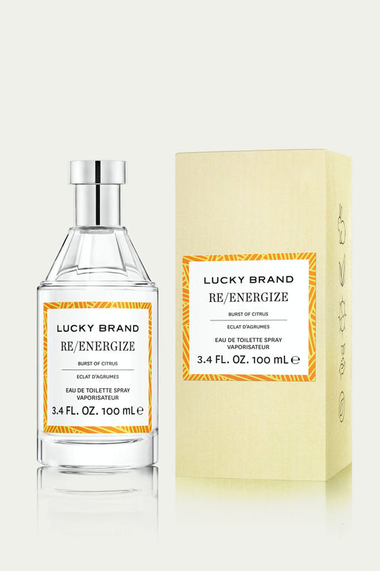 Lucky brand re/energize 3.4 oz eau de toilette spray