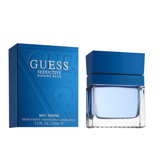 Guess seductive blue 3.4 oz eau de toilette spray for men