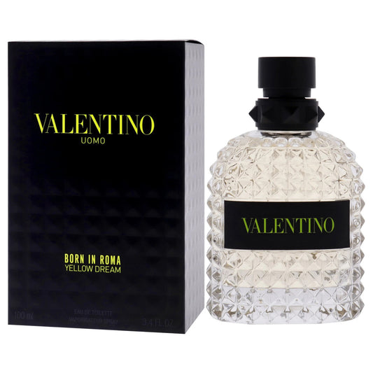 Valentino uomo born in roma yellow dream 3.4 eau de toilette spray