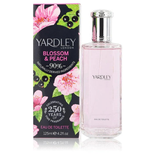 Yardley blossom & peach 4.2 eau de toilette spray for women