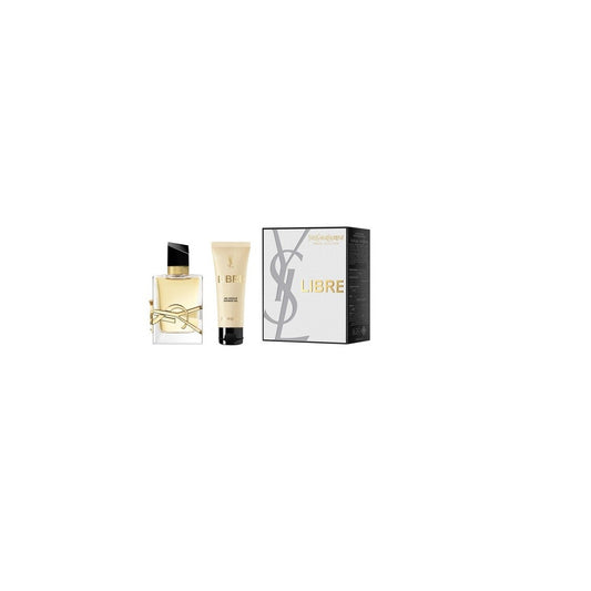 Ysl libre 2 pcs set for women: 1.6 eau de parfum spray + 1.6 shower gel (travel set)