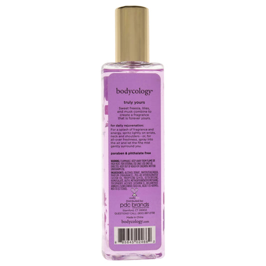 Truly Yours by Bodycology for Women - 8 oz Fragrance Mist