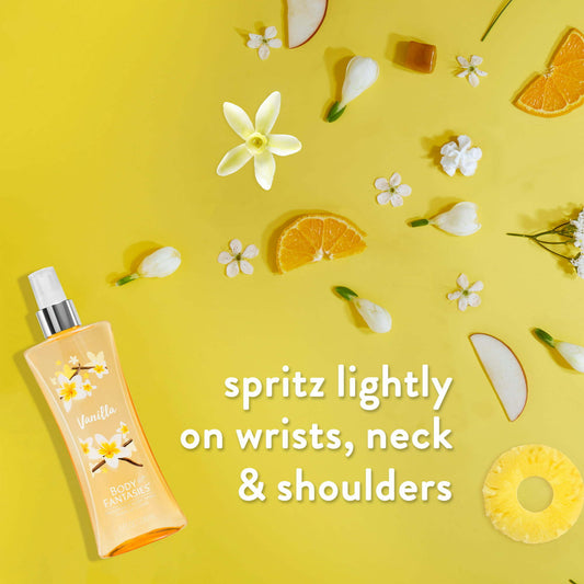 Body Fantasies Signature Fragrance Body Spray, Vanilla, 8 fl oz