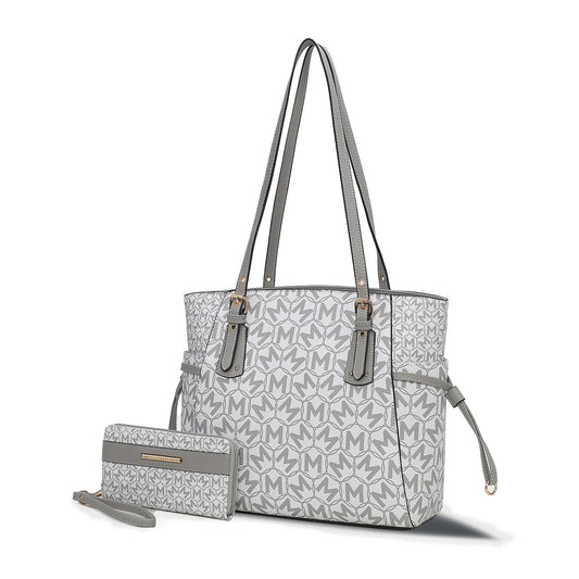 MKF Collection Pauline Tote Bag with Wallet by Mia K