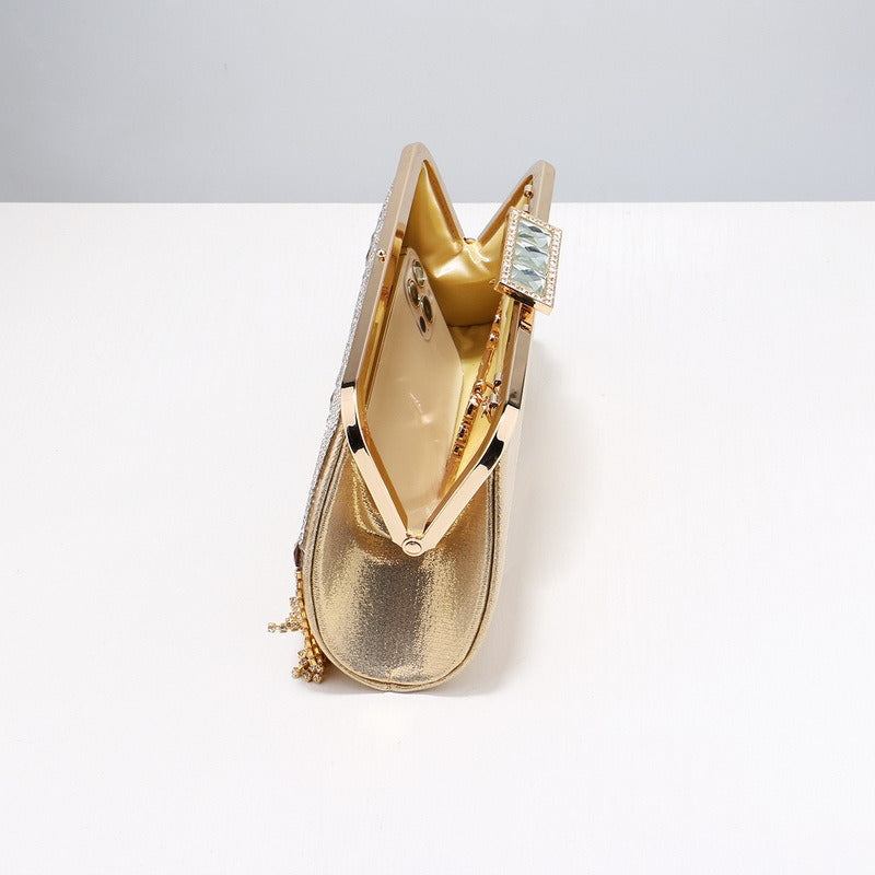 Tassel Shape Evening Bags Women's Hundred Banquet Handbags Dress Evening Bags